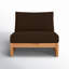 Brazilian Teak Patio Chair-2048495920