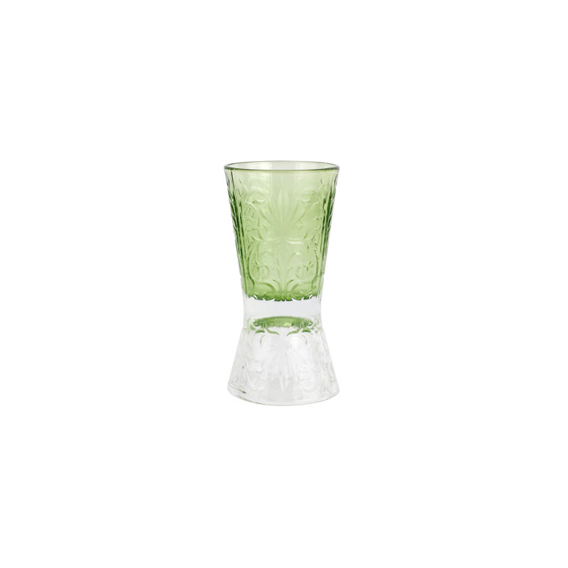 Barocco 2 oz. Verre à liqueur, Vert menthe