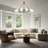 Chupp 12 - Light Chandelier Bubble Chandelier Lighting Black Wagon Wheel Chandelier Light Fixture