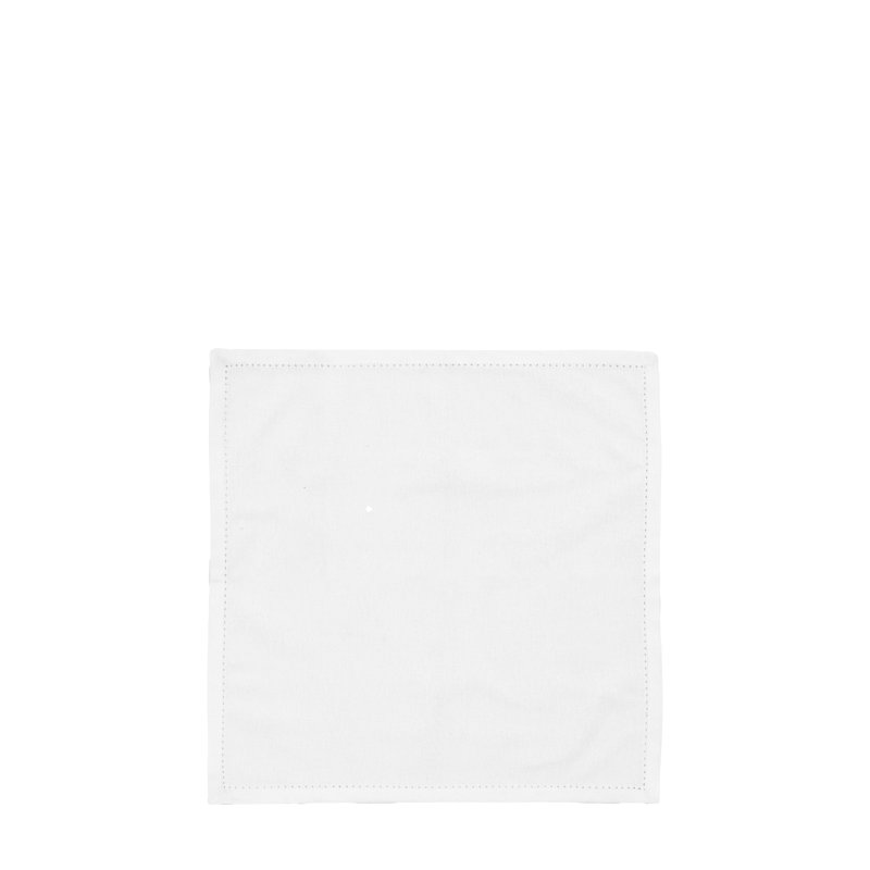Cotton Blend White Napkin