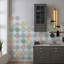 Dustin 15cm x 15cm Mosaic Tile Sticker