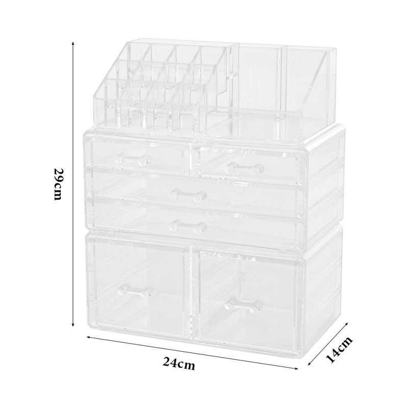 Parvati Acrylic Makeup Organizer