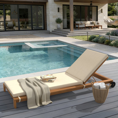 Sunbrella® Outdoor Chaise Cushion