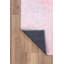 Tapis décoratif rose et gris-893257198