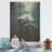 Blue Shark Apex Predator Photo I - Shark Wood Art On Natural Pine Wood-49911699