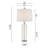 Letchworth 27.5" Modern Industrial Nickel Metal Table Lamp with 3-Way Dimmable Lighting-1537955755