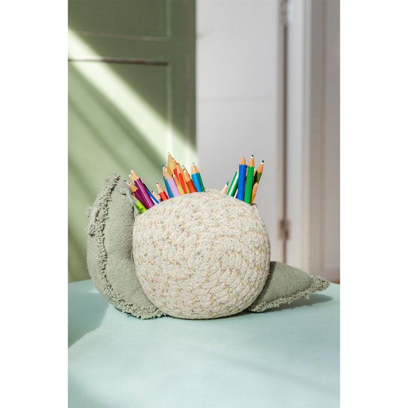 Basket Snail, 6'' H x 10'' W x 4'' D