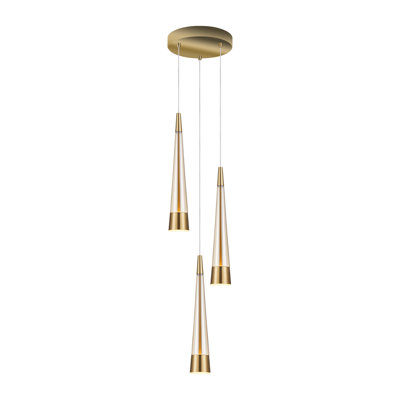 Luminaire suspendu 3 lumières Sunnyvale