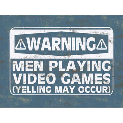 " Men Playing Video Games "