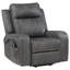 Fauteuil inclinable gris McKinley