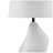 Asymmetrical Ceramic Table Lamp Grey See below