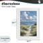 Impressionnistes impressionnants sous un chemin de plage encadré sous verre, design par Petal Prints Design-130831602-130831606
