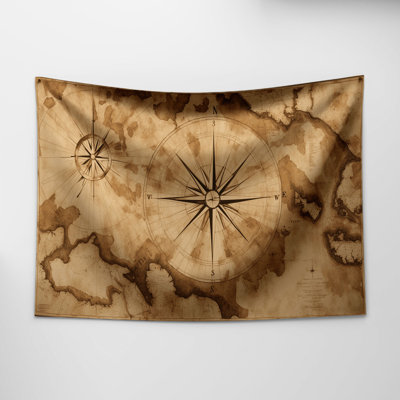 Nautical Port markings Wall Tapestry