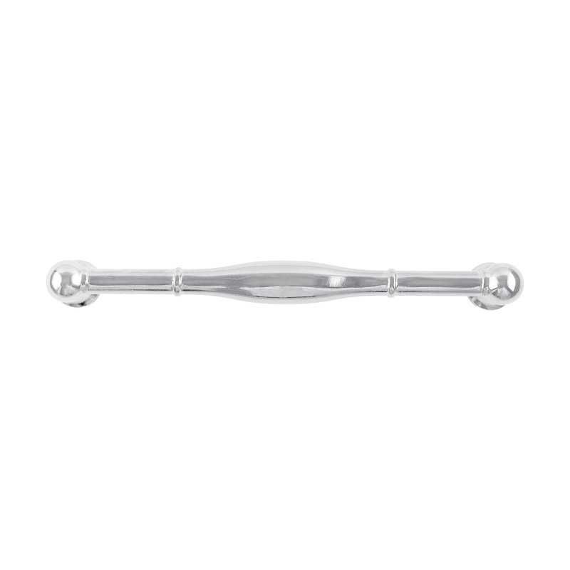 Fuller Collection Handle Pull - Traditional Hardware for Drawers & Cabinets, 6 5/16", Chrome