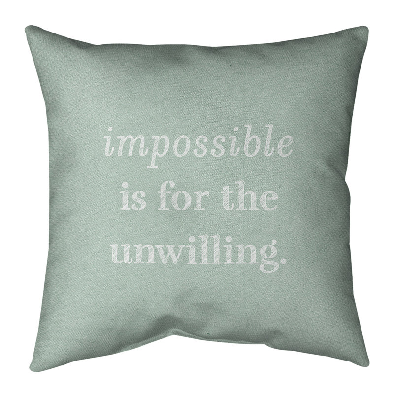Coussin de sol, 40 po x 40 po, Vert / blanc