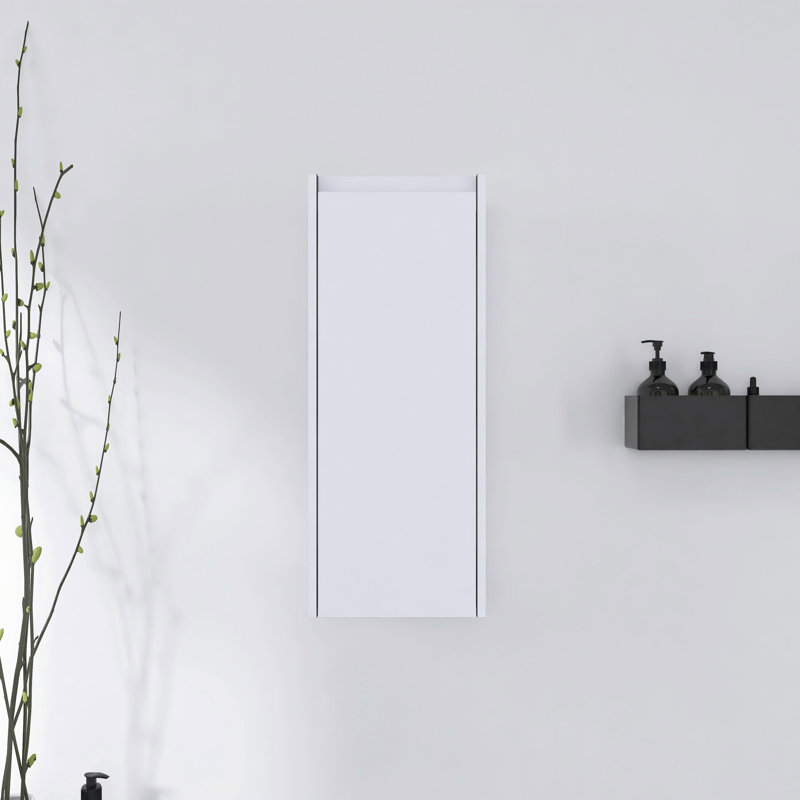 Armoire de salle de bain Dyce, Blanc
