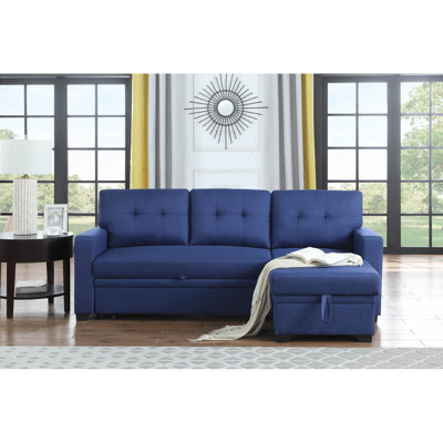 81.9'' Square Arm Sofa Bed
