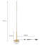 Dack 146cm LED Column Floor Lamp-769115788