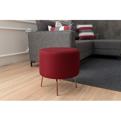 Solid + Manufactured Wood Accent Stool