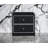Jabir Black & Silver Accent Table With Variety & Selection