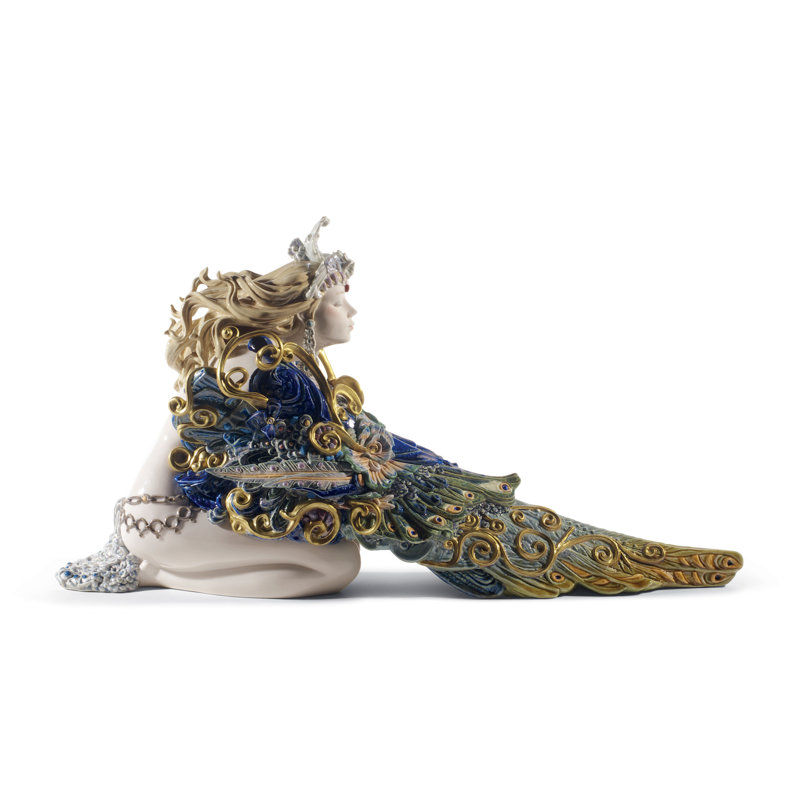 Winged Beauty Woman Figurine