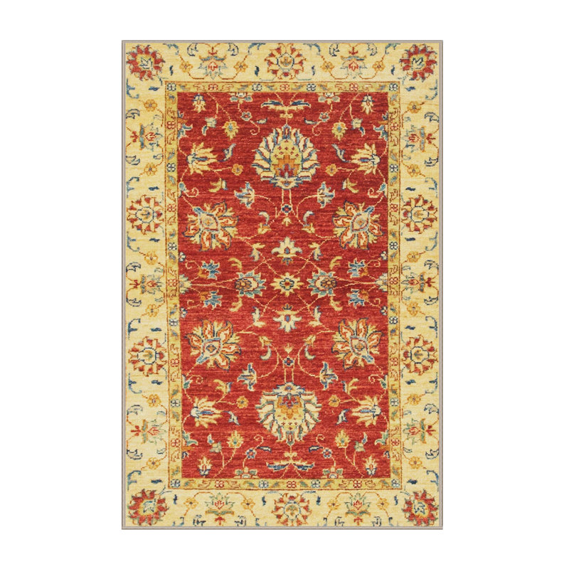 Abdalrahman Abstract Indoor Rug, Rectangle 7' x 10'