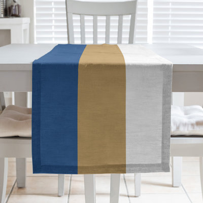 Seattle Table Runner – Durable, Fade-Resistant, and Machine Washable in Team-Inspired Colors