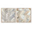 Mccain - Ensemble de 2 collages carrés à formes abstraites-101846594-101846595