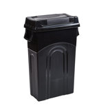United Solutions 23 Gallon Highboy Waste Containers with Lids