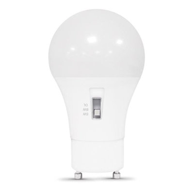 Feit A19 GU24 LED Bulb Color Changing 60 Watt Equivalence 1 pk