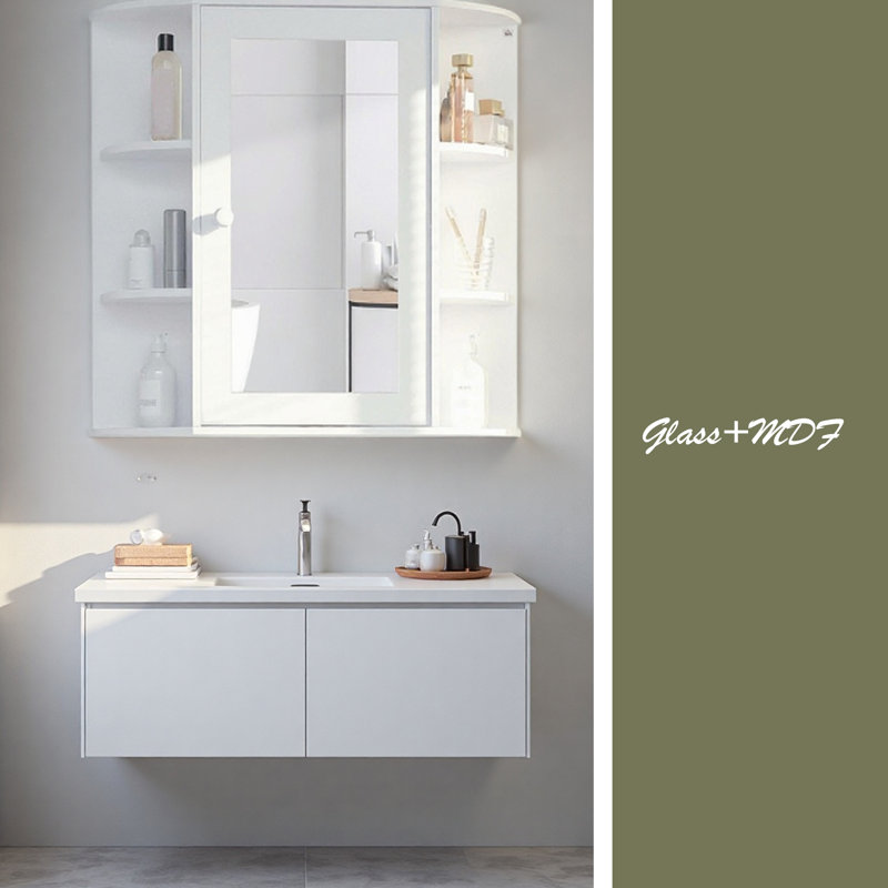 Armoire à pharmacie avec miroir pour salle de bain