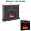 Gracie Oaks 38 " W Black Electric Stove