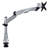 Mount-It Full Motion Height Adjustable Single LCD Monitor Desk Mount | Fits Up to 32 in. Screens