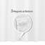 Doublure de rideau de douche simple en tissu imperméable avec aimants Kidd-113246299-113246300