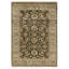 High-Quality Hand-Knotted Black And Cream Area Rug