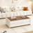 Modern simple style rectangular coffee table-523689269