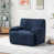 Chenille bleue marine sélectionné