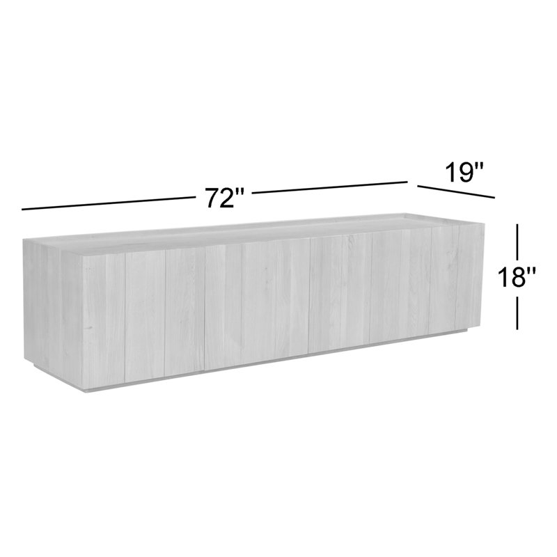 Plank Media Console