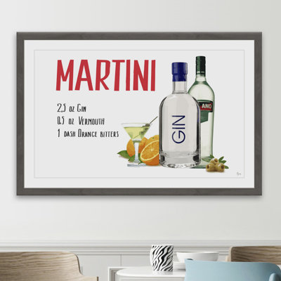 Martini Concoction by Eyre Tarney - Single Picture Frame Print
