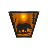Rustic Lodge 2 - Light Flush Mounted Sconce