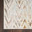 Glitz  Chevron Multicolor Area Rug-1723360645