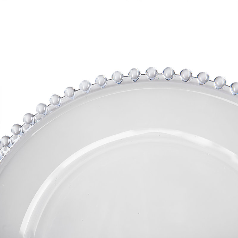 Assiette décorative Azmi, Transparent