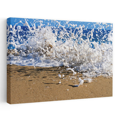 Surf on the Beach, Oahu, Hawaï, États-Unis, art de plage contemporain