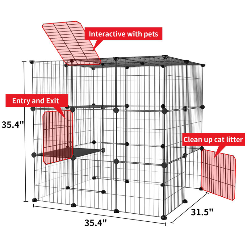 Cage pour chat Elskan