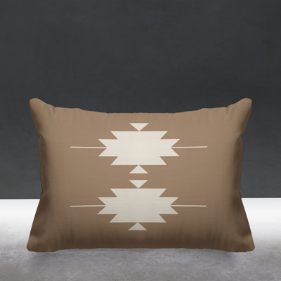 Sike Outdoor Reversible Throw Pillow
