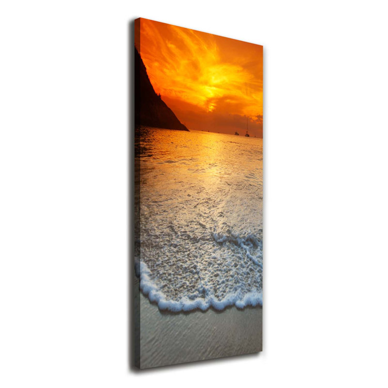 Sunset - Wrapped Canvas Print