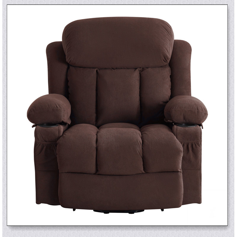 Fauteuil inclinable électrique Power Lift, Brun