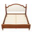 Grand lit plateforme en bois avec tête de lit tapissier-793776898-793776900