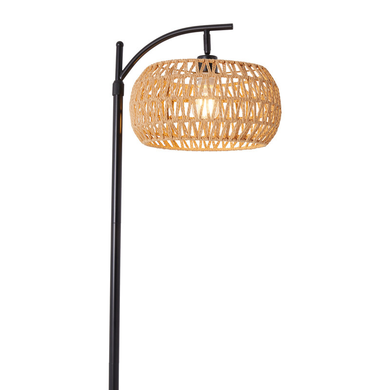 160cm Gloss Torchiere Floor Lamp