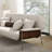 Mid-century Minimalist Fabric Sofa